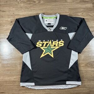 Vintage Dallas Stars NHL Hockey Jersey Size Youth Small L/XL Reebok